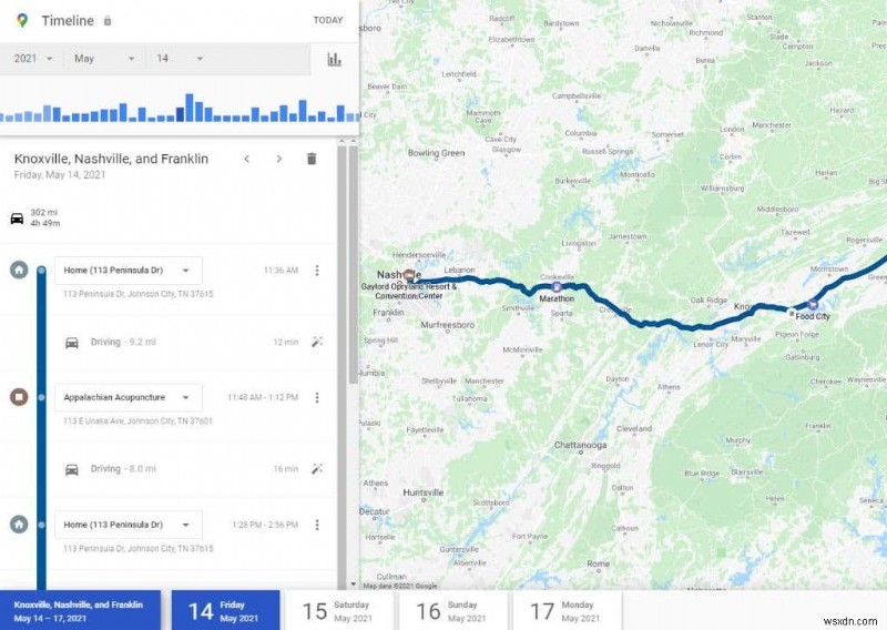 Google 지도 위치 기록:Google 지도로 할 수 있는 5가지 유용한 작업