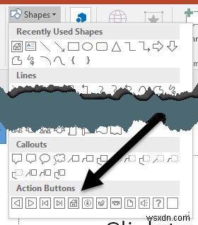 PowerPoint 프레젠테이션에 작업 버튼을 추가하는 방법