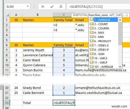 Excel에서 데이터를 필터링하는 방법 