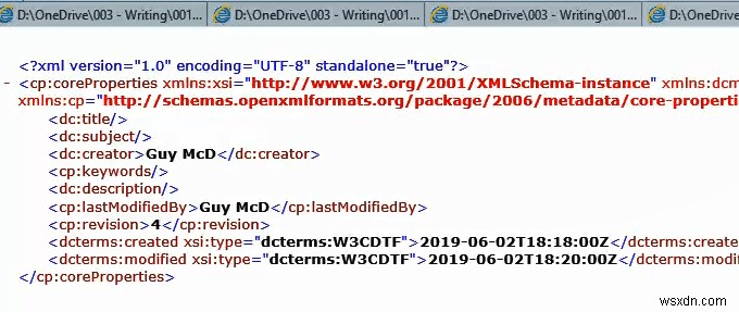 Microsoft Office 문서에서 개인 메타데이터를 완전히 삭제하는 방법 