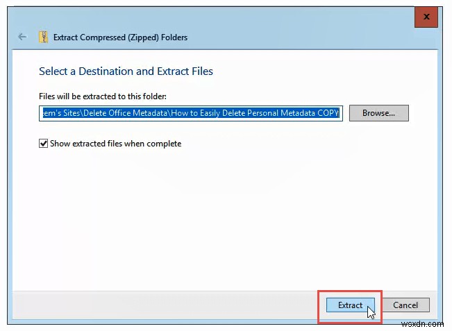 Microsoft Office 문서에서 개인 메타데이터를 완전히 삭제하는 방법 