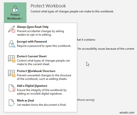 Excel 파일을 암호로 안전하게 보호하는 방법