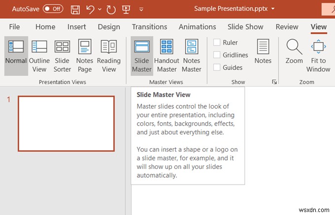 Microsoft PowerPoint에서 슬라이드 마스터를 마스터하는 방법