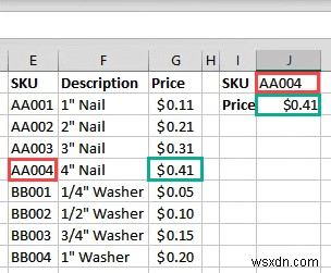 Excel에서 일치하는 값을 찾는 방법 