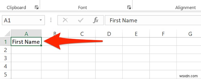 Excel 스프레드시트에서 Word의 레이블을 만드는 방법