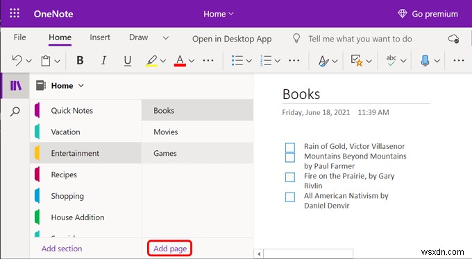 노트를 더 잘 정리하기 위한 13가지 OneNote 팁 및 요령