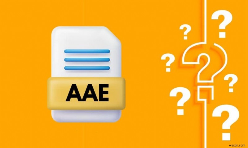 .AAE 파일 확장자란 무엇입니까? .AAE 파일을 여는 방법은 무엇입니까?