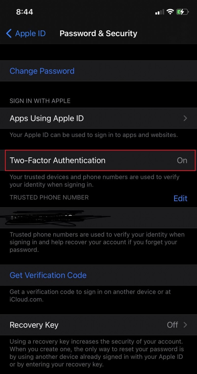 Apple ID 2단계 인증