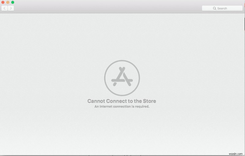 Mac이 App Store에 연결할 수 없는 문제 수정