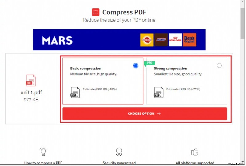 품질 저하 없이 PDF 파일 크기를 줄이는 방법