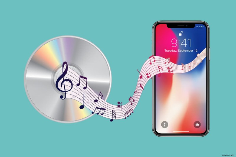 CD에서 iPhone으로 음악을 전송하는 방법