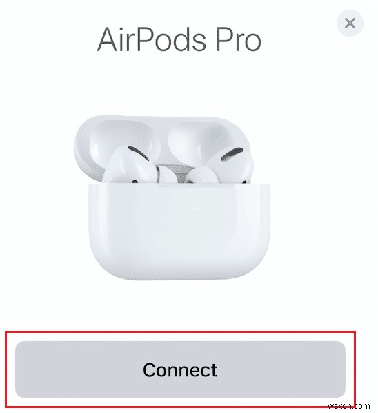 iPhone에서 연결 해제되는 AirPod 수정