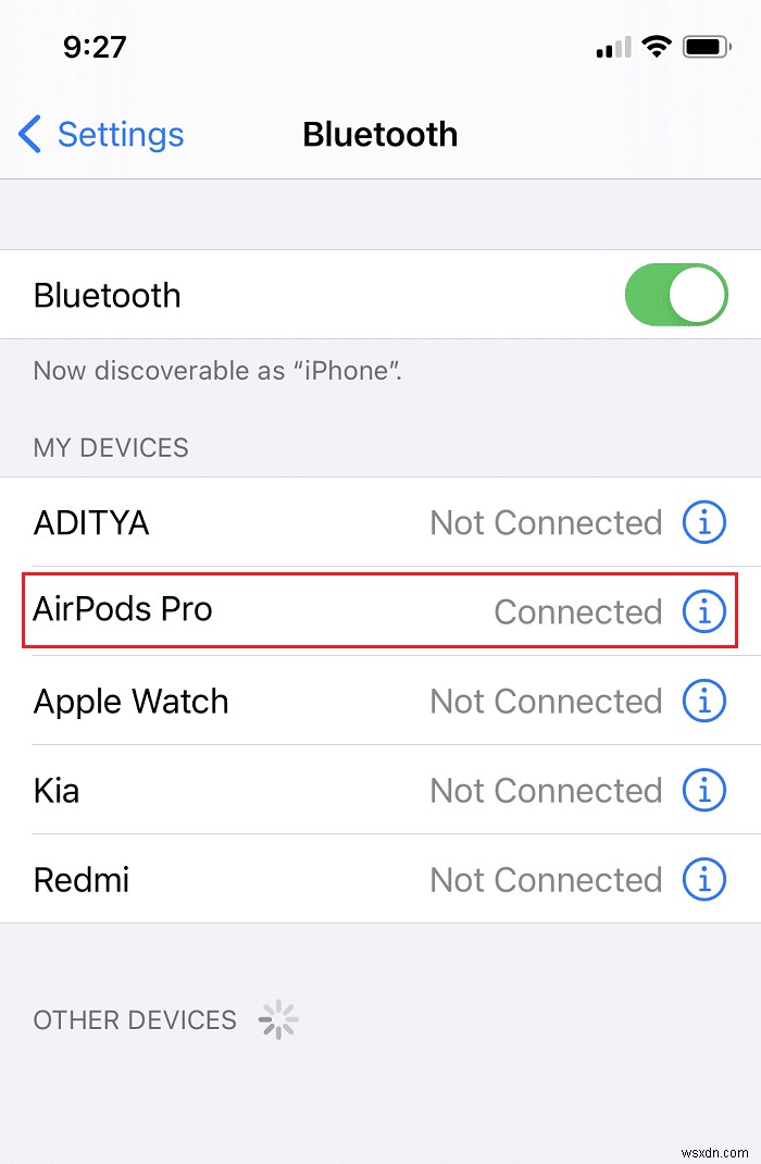 AirPod가 연결되었지만 소리가 나지 않는 문제 수정