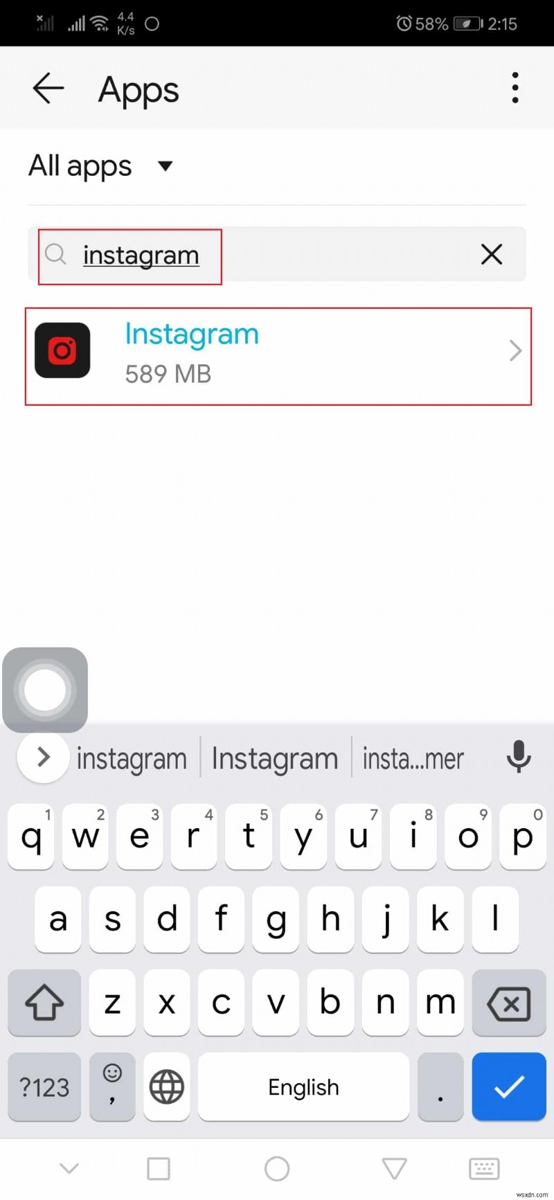 Android 및 iOS에서 Instagram 캐시를 지우는 방법