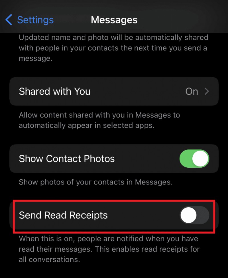 iPhone에서 문자 메시지를 읽지 않은 상태로 표시하는 방법