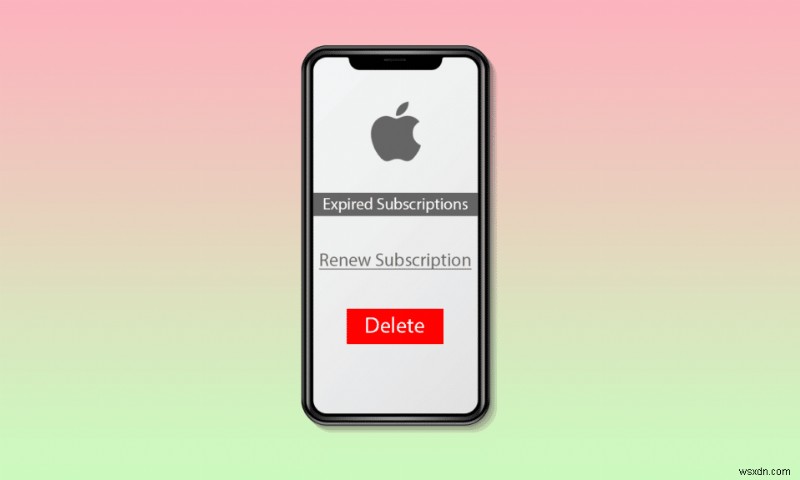 만료된 Apple 구독을 어떻게 삭제합니까
