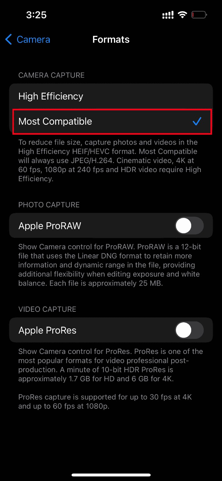 iPhone에서 이 사진의 더 높은 품질 버전을 로드하는 동안 발생하는 오류 수정 