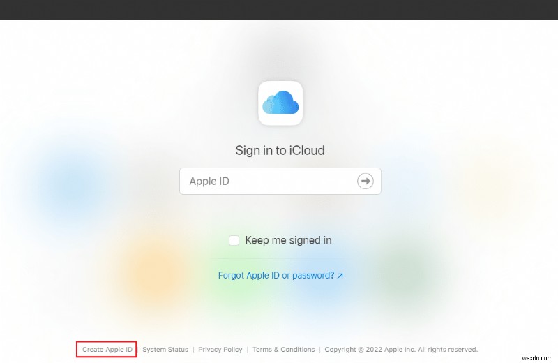 iCloud 계정에 로그인하는 방법