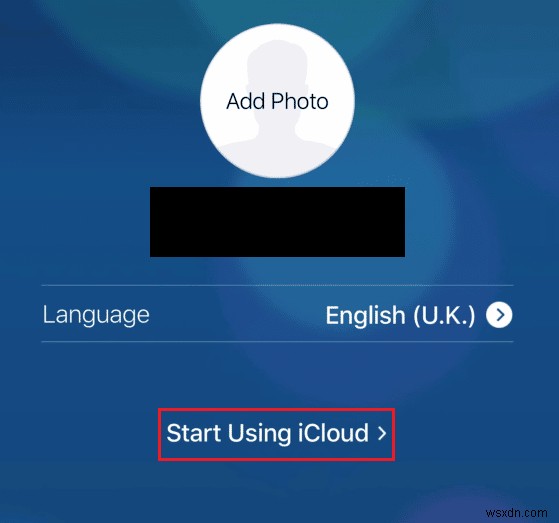 iCloud 계정에 로그인하는 방법