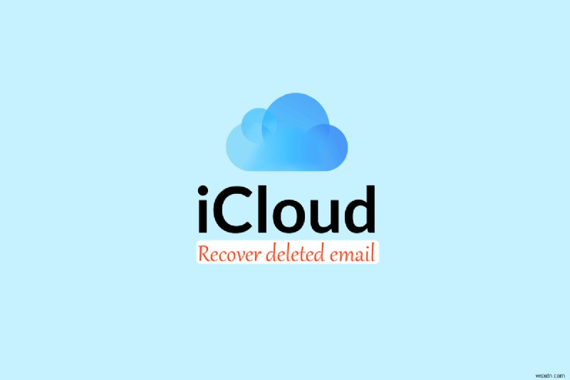 삭제된 iCloud 이메일을 복구하는 방법