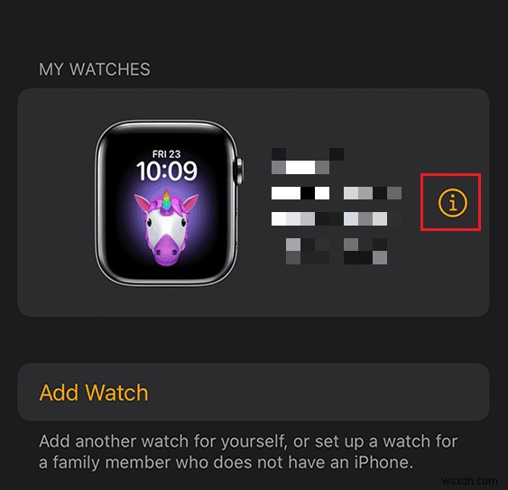 Apple Watch에서 Apple ID를 제거하는 방법