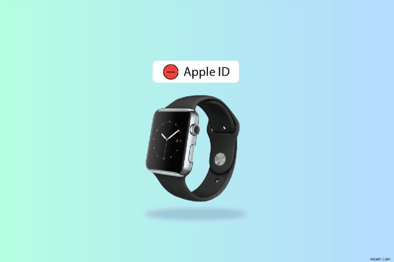 Apple Watch에서 Apple ID를 제거하는 방법