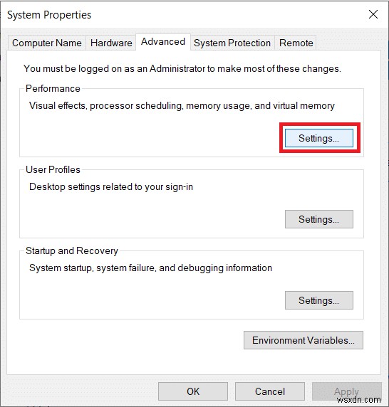 Windows 10에서 DEP(데이터 실행 방지)를 비활성화하는 방법 