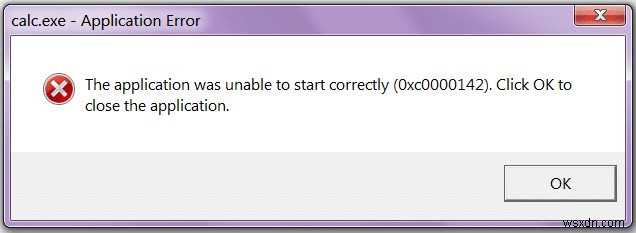 응용 프로그램 오류 0xc0000142를 수정하는 방법 