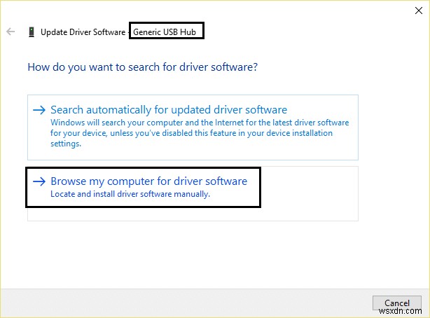 Windows 10에서 USB 장치를 인식하지 못하는 문제 수정 