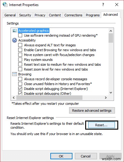 Windows 10에서 프록시 서버에 연결할 수 없는 문제 수정 