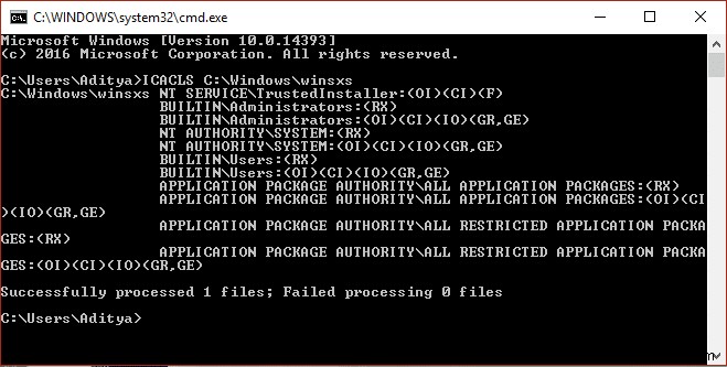 [수정됨] Windows 리소스 보호가 요청한 작업을 수행할 수 없음 