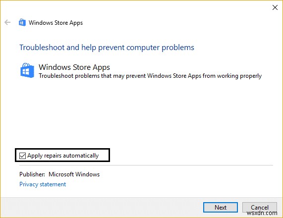 Windows 10에서 Windows 스토어가 로드되지 않는 문제 수정 