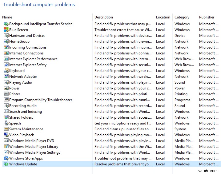 Windows 업데이트 오류 코드 0x80073712 수정 