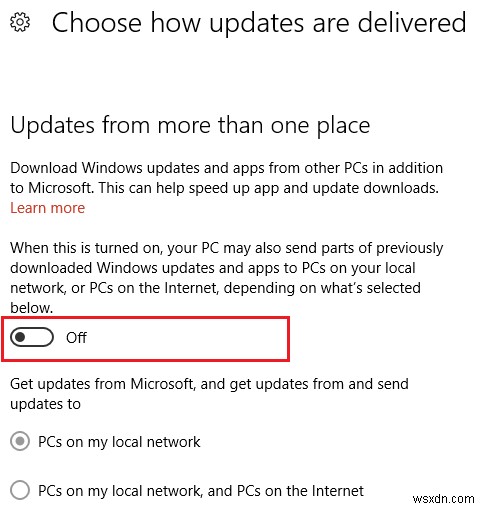 Windows 10의 높은 CPU 및 디스크 사용량 문제 수정 