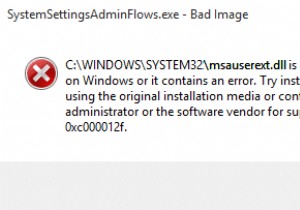 Windows 10에서 SystemSettingsAdminFlows 오류 수정 