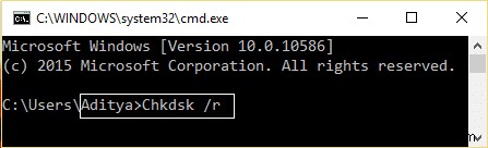 Windows 10에서 오류 코드 0xc0000225 수정 