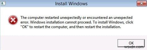 컴퓨터가 예기치 않게 다시 시작되거나 예기치 않은 오류가 발생하는 문제 수정 