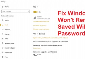 Windows 10에서 저장된 WiFi 비밀번호가 기억되지 않는 문제 완벽 해결 가이드