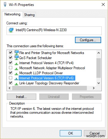Windows 10에서 이 네트워크에 연결할 수 없음 문제 수정 