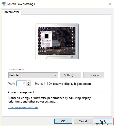 몇 분 동안 사용하지 않으면 Windows 10 절전 모드 수정 