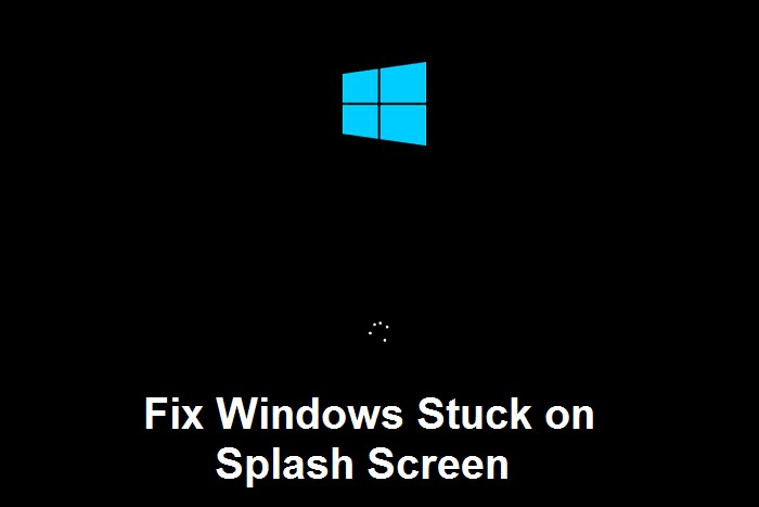 시작 화면에서 Windows 멈춤 수정 