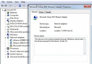 Microsoft Virtual WiFi 미니포트 어댑터 드라이버 문제(오류 코드 31) 해결 방법 총정리