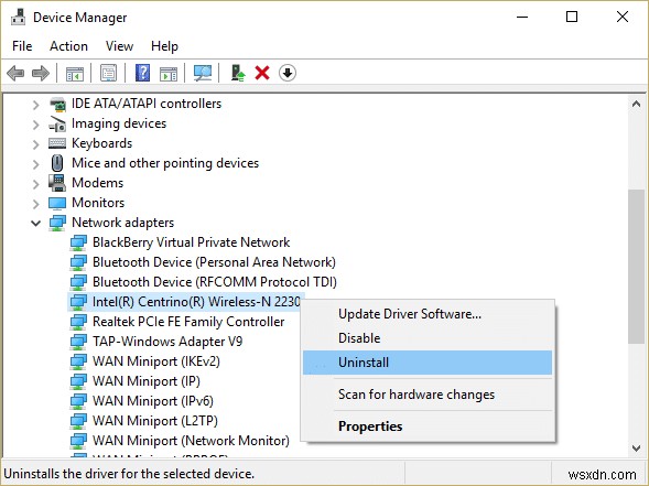 Microsoft Virtual Wifi Miniport 어댑터 드라이버 문제 [해결됨] 