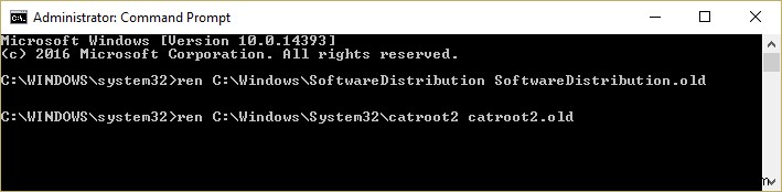 Windows 업데이트 오류 0x80246002 수정 