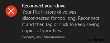 Windows 10에서 드라이브 다시 연결 경고 수정 