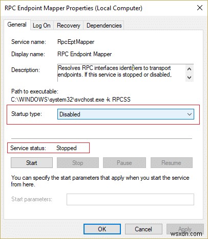 svchost.exe(netsvcs)에 의한 높은 CPU 사용량 수정 