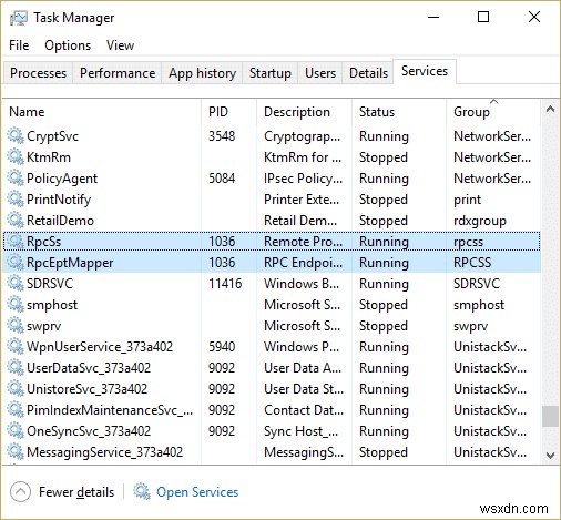 svchost.exe(netsvcs)에 의한 높은 CPU 사용량 수정 