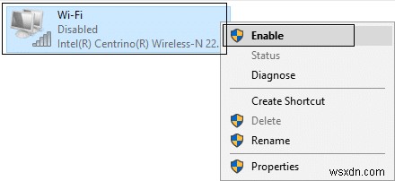 Windows 10 설치 후 인터넷 연결 끊김 수정 