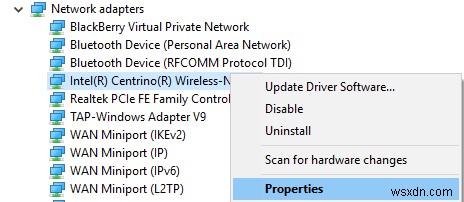 Windows 10 설치 후 인터넷 연결 끊김 수정 