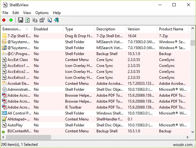 Windows 10의 컨텍스트 메뉴에서 Cast to Device 옵션 제거